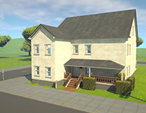 screenshot of surburban asset pack 1